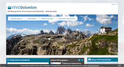 Desktop Screenshot of dolomiten.net